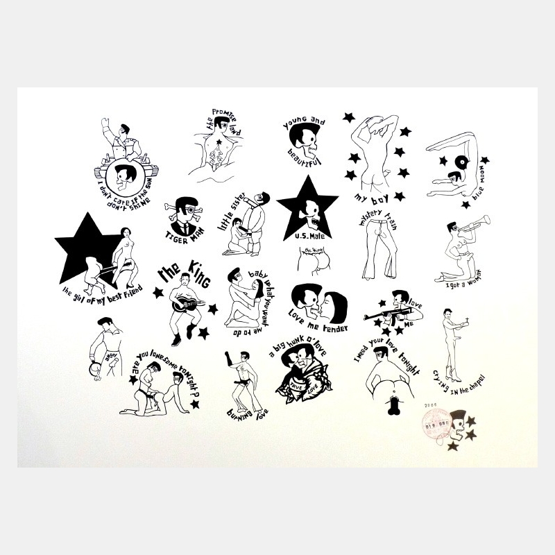 tom de pékin - elvis tatoos tom de pékin - elvis tatoos