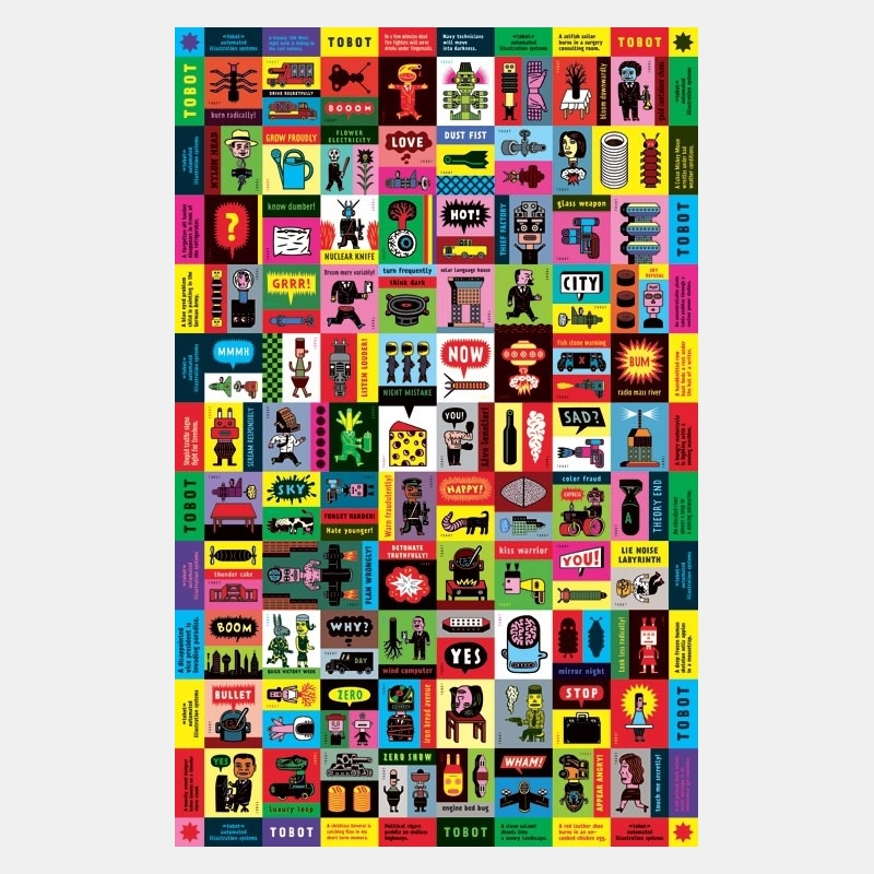 henning wagenbreth - tobot stamp / UK henning wagenbreth - tobot stamp / UK