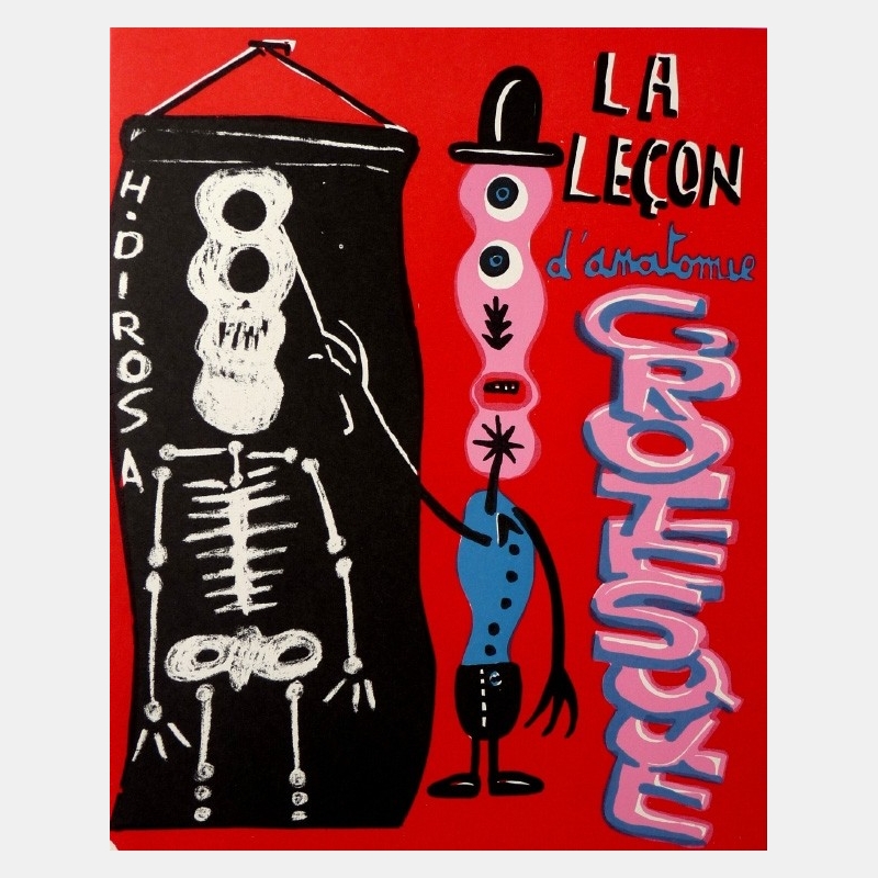 hervé di rosa - la leçon d'anatomie grotesque hervé di rosa - la leçon d'anatomie grotesque